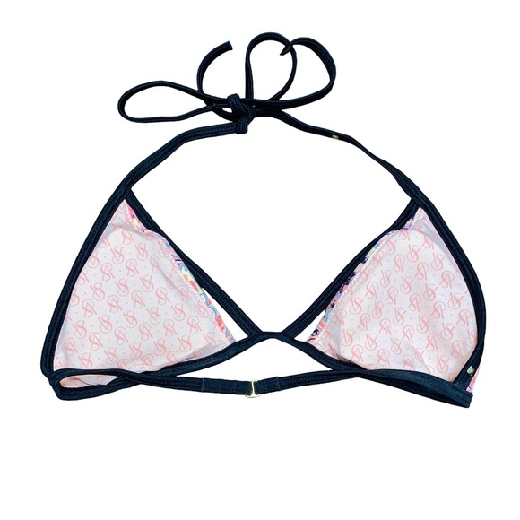 Victoria's Secret Paisley Embellished Studded Bikini Swim Top Women's Size Small - Picture 5 of 5